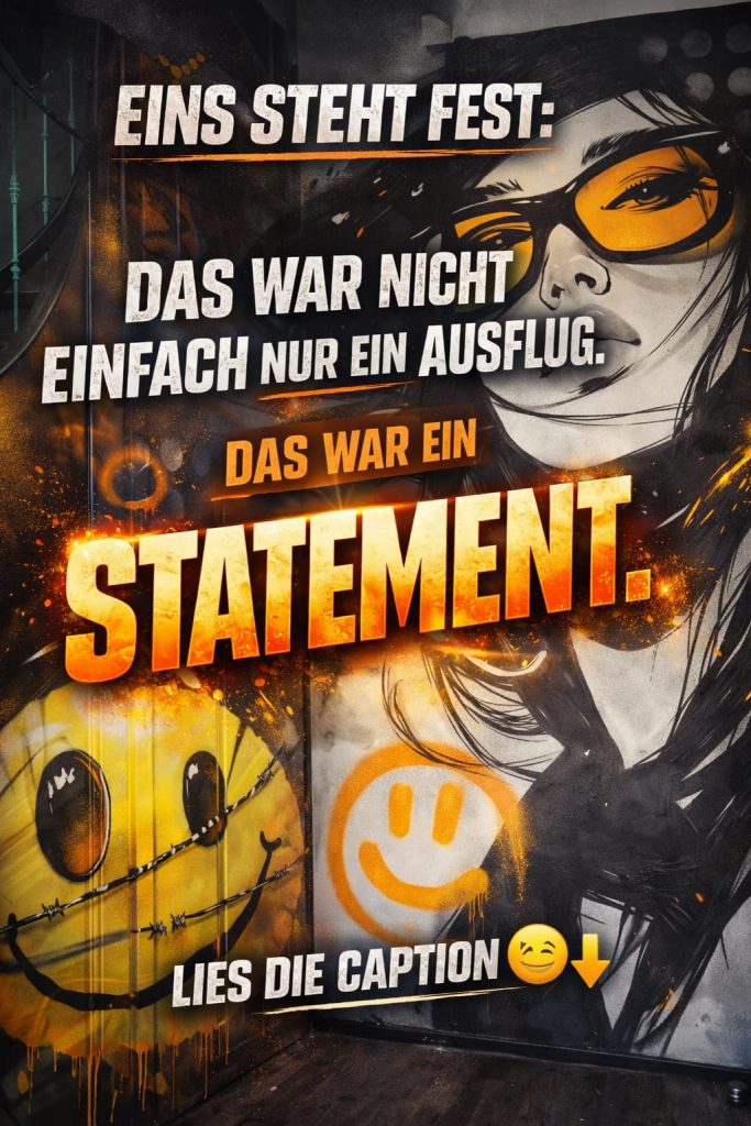 Das war nicht einfach nur ein ausflug